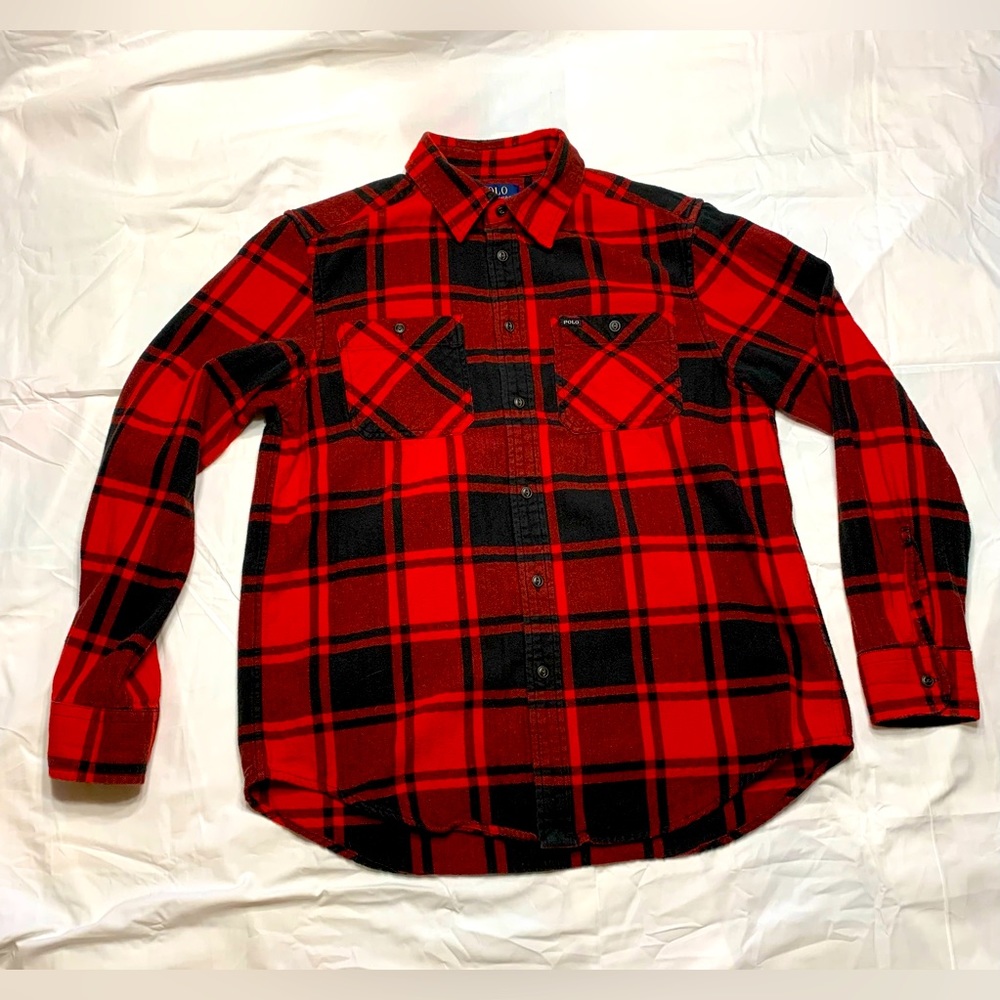 Ralph Lauren boys casual button down shirt.